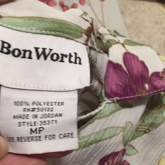 Bon Worth Tops Bon Worth Floral Blouse Poshmark